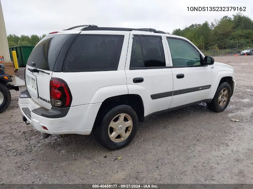 2003 Chevrolet Trailblazer Ls VIN: 1GNDS13S232379162 Lot: 40459177