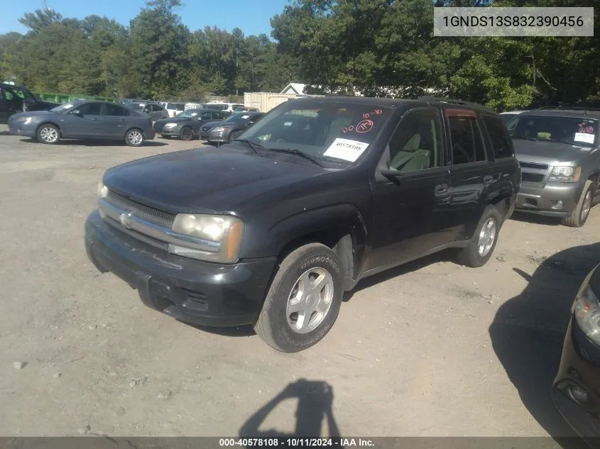 2003 Chevrolet Trailblazer Ls VIN: 1GNDS13S832390456 Lot: 40578108