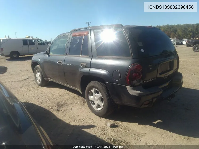 2003 Chevrolet Trailblazer Ls VIN: 1GNDS13S832390456 Lot: 40578108