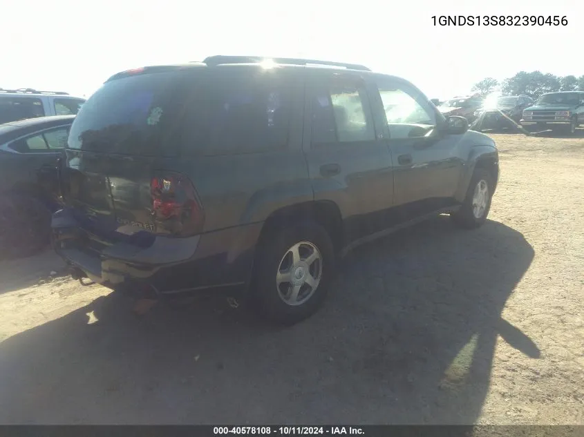 2003 Chevrolet Trailblazer Ls VIN: 1GNDS13S832390456 Lot: 40578108