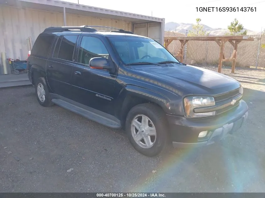 1GNET16S936143761 2003 Chevrolet Trailblazer Ext Lt