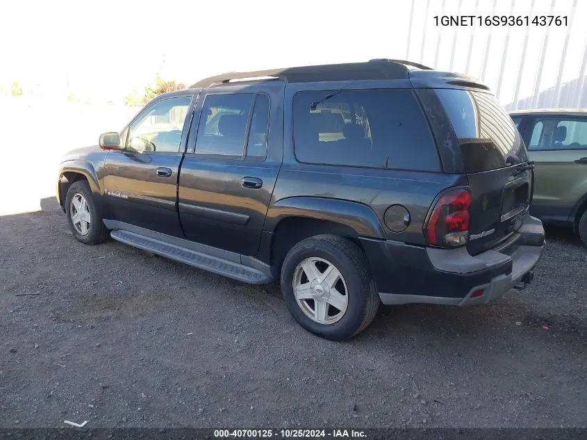 1GNET16S936143761 2003 Chevrolet Trailblazer Ext Lt