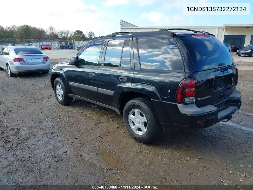 2003 Chevrolet Trailblazer Ls VIN: 1GNDS13S732272124 Lot: 40780460