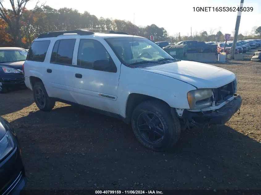 2003 Chevrolet Trailblazer Ext Ls VIN: 1GNET16S536245039 Lot: 40799159