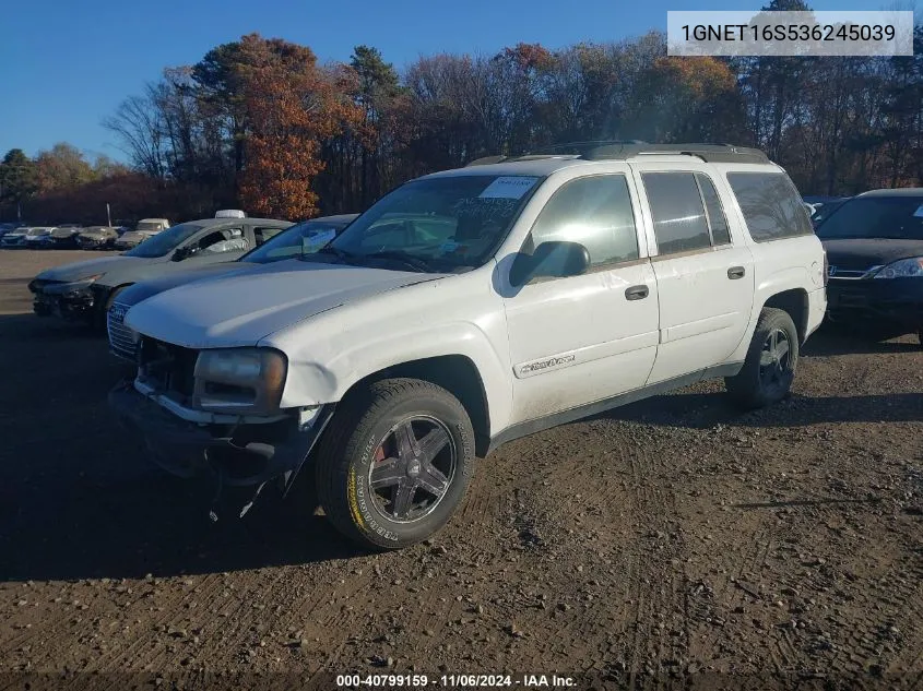 2003 Chevrolet Trailblazer Ext Ls VIN: 1GNET16S536245039 Lot: 40799159