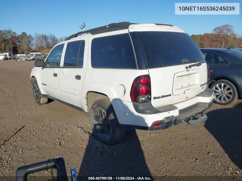 2003 Chevrolet Trailblazer Ext Ls VIN: 1GNET16S536245039 Lot: 40799159