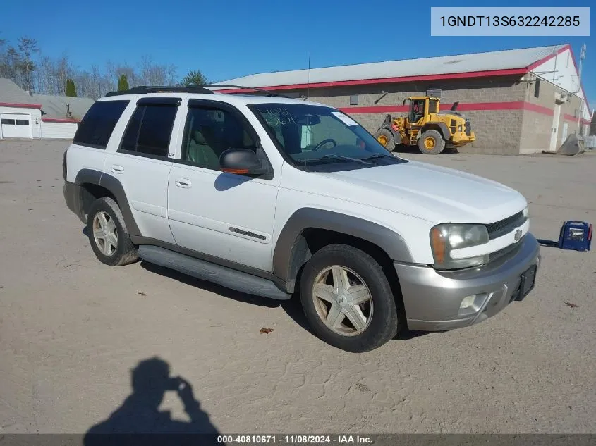 1GNDT13S632242285 2003 Chevrolet Trailblazer Ltz