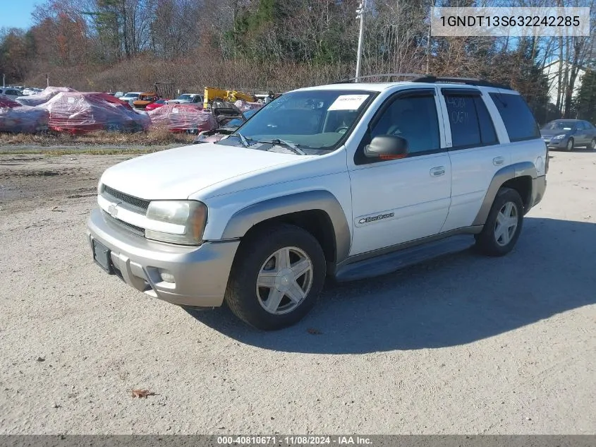 1GNDT13S632242285 2003 Chevrolet Trailblazer Ltz