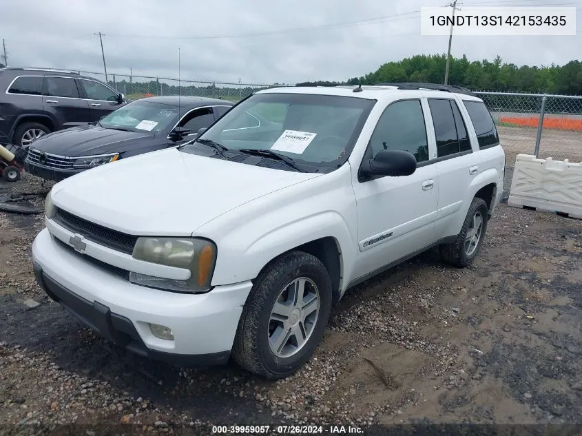 1GNDT13S142153435 2004 Chevrolet Trailblazer Ls/Lt