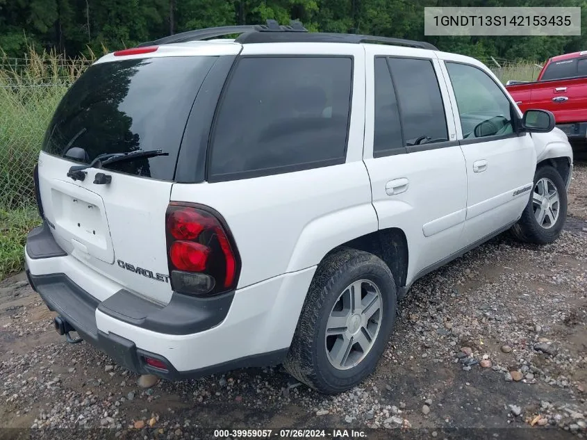 1GNDT13S142153435 2004 Chevrolet Trailblazer Ls/Lt