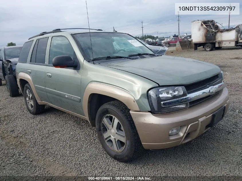 1GNDT13S542309797 2004 Chevrolet Trailblazer Lt