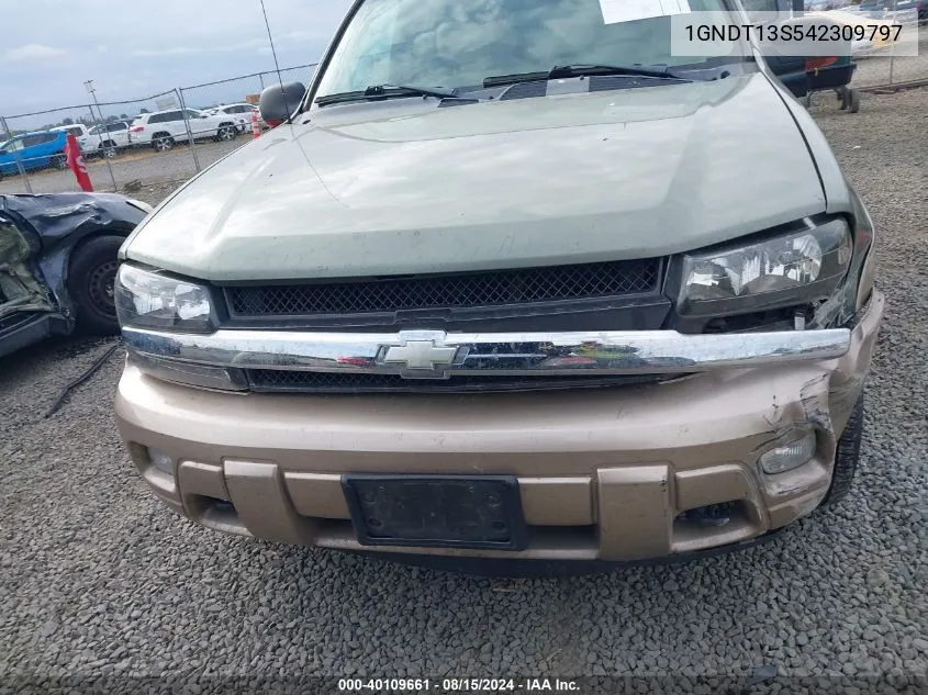 1GNDT13S542309797 2004 Chevrolet Trailblazer Lt