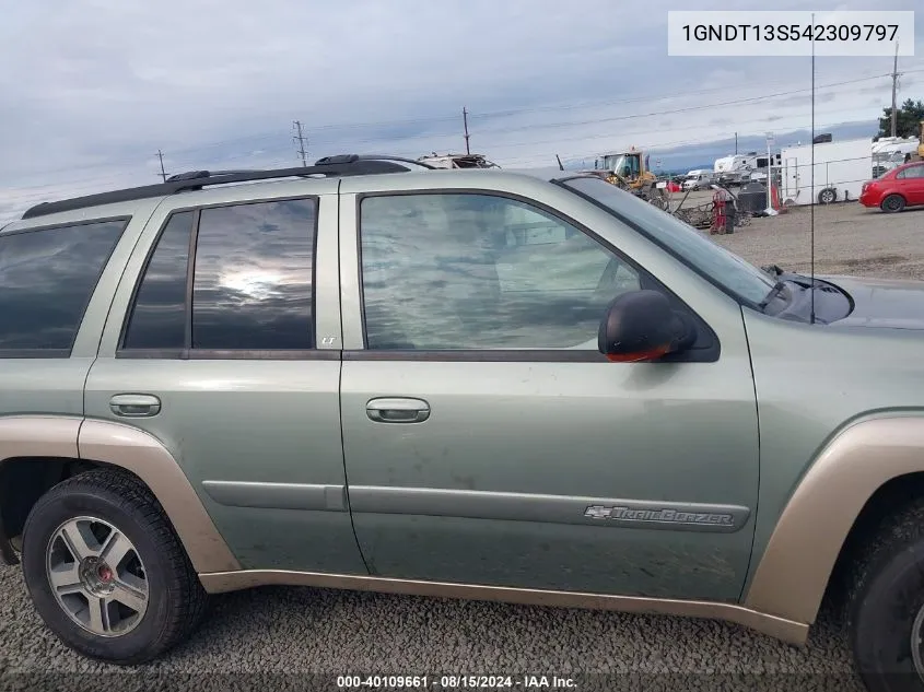 2004 Chevrolet Trailblazer Lt VIN: 1GNDT13S542309797 Lot: 40109661