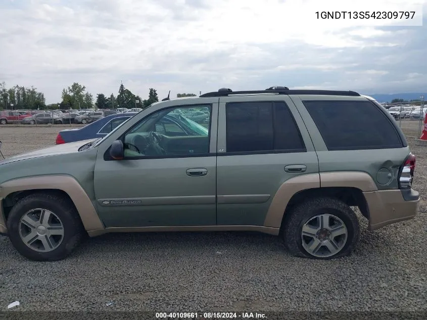 2004 Chevrolet Trailblazer Lt VIN: 1GNDT13S542309797 Lot: 40109661