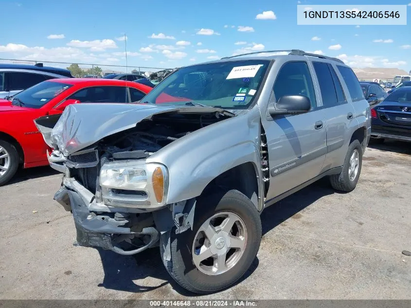 1GNDT13S542406546 2004 Chevrolet Trailblazer Ls