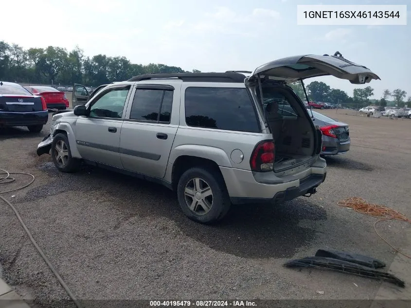 2004 Chevrolet Trailblazer Ext Ls VIN: 1GNET16SX46143544 Lot: 40195479