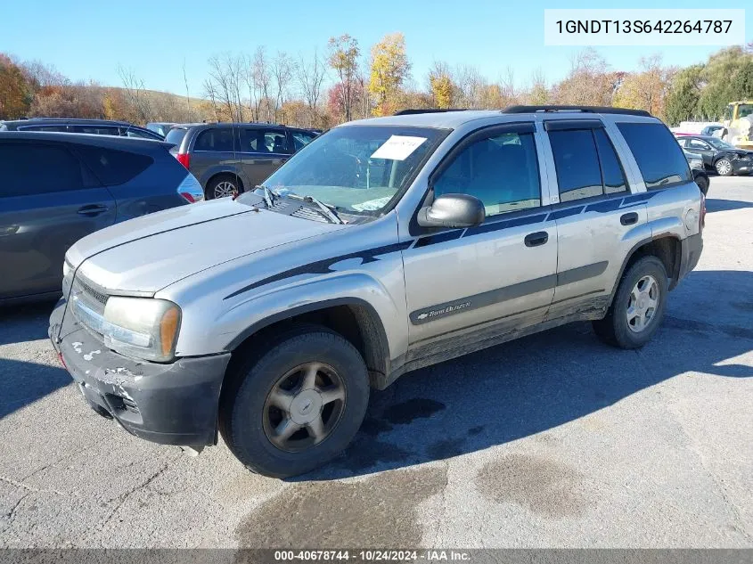 1GNDT13S642264787 2004 Chevrolet Trailblazer Ls/Lt