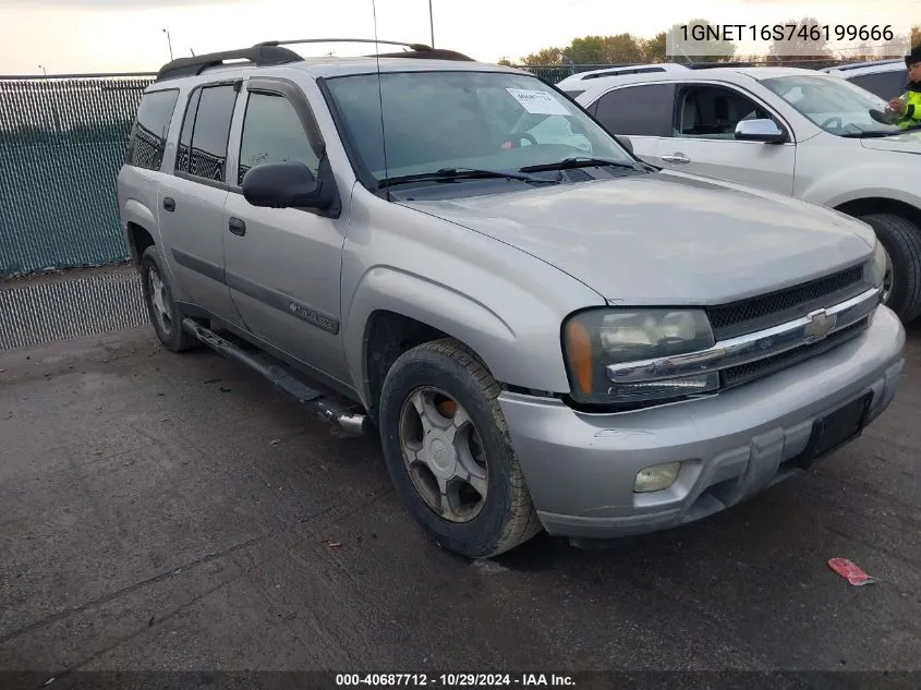 2004 Chevrolet Trailblazer Ext Ls VIN: 1GNET16S746199666 Lot: 40687712