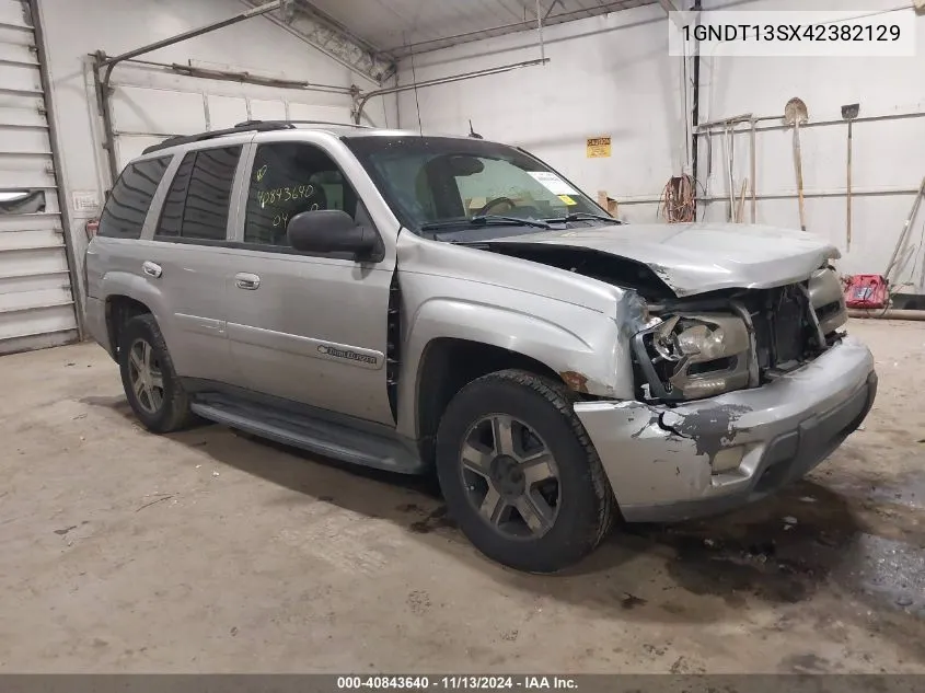 2004 Chevrolet Trailblazer Lt VIN: 1GNDT13SX42382129 Lot: 40843640