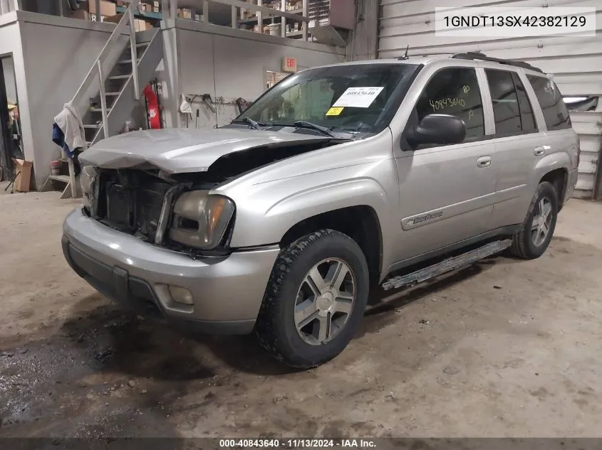 2004 Chevrolet Trailblazer Lt VIN: 1GNDT13SX42382129 Lot: 40843640