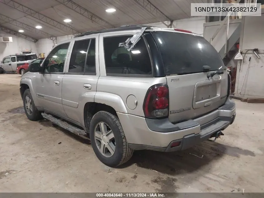 2004 Chevrolet Trailblazer Lt VIN: 1GNDT13SX42382129 Lot: 40843640