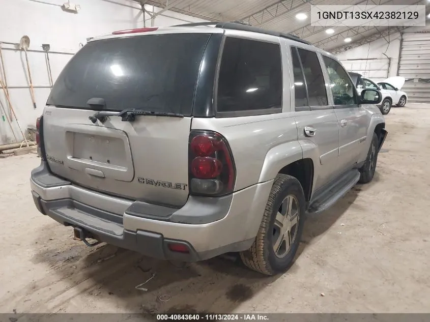 2004 Chevrolet Trailblazer Lt VIN: 1GNDT13SX42382129 Lot: 40843640