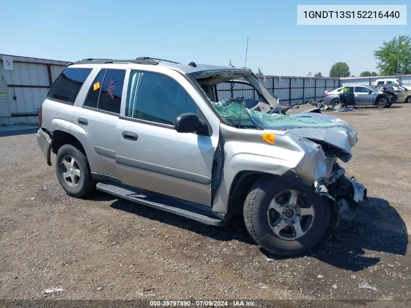 1GNDT13S152216440 2005 Chevrolet Trailblazer Ls