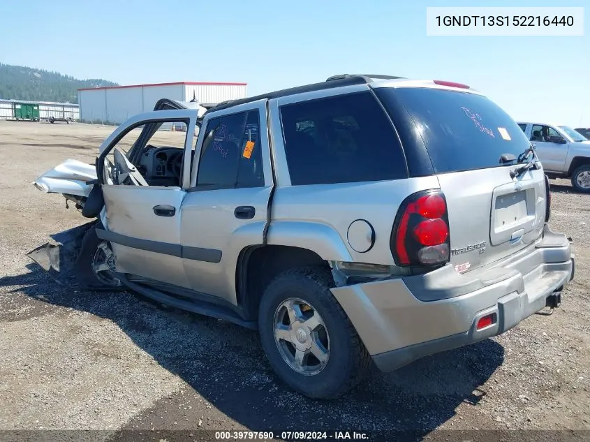 1GNDT13S152216440 2005 Chevrolet Trailblazer Ls