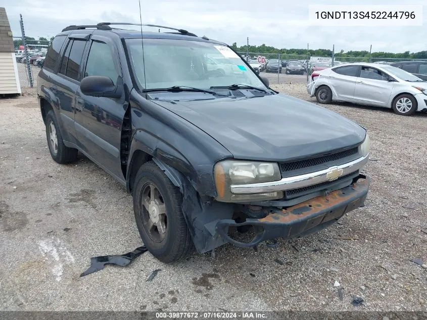 2005 Chevrolet Trailblazer Ls VIN: 1GNDT13S452244796 Lot: 39877672