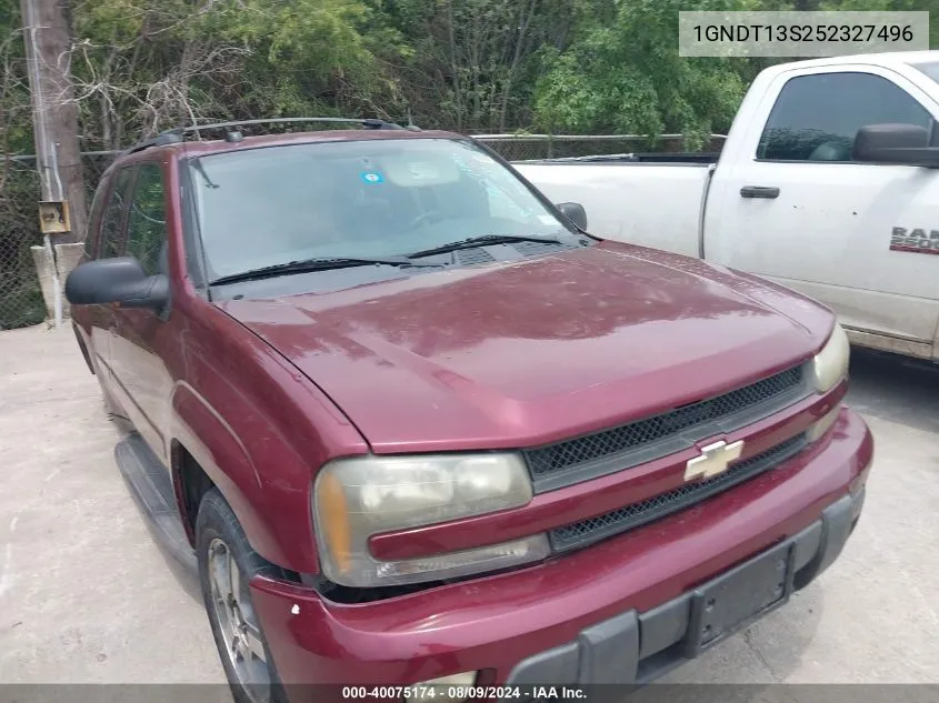 2005 Chevrolet Trailblazer Lt VIN: 1GNDT13S252327496 Lot: 40075174