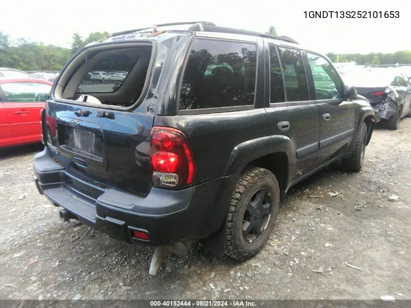 2005 Chevrolet Trailblazer Ls/Lt VIN: 1GNDT13S252101653 Lot: 40152444