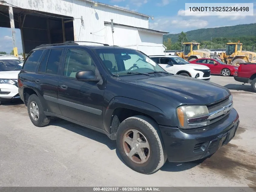 2005 Chevrolet Trailblazer Ls VIN: 1GNDT13S252346498 Lot: 40220337