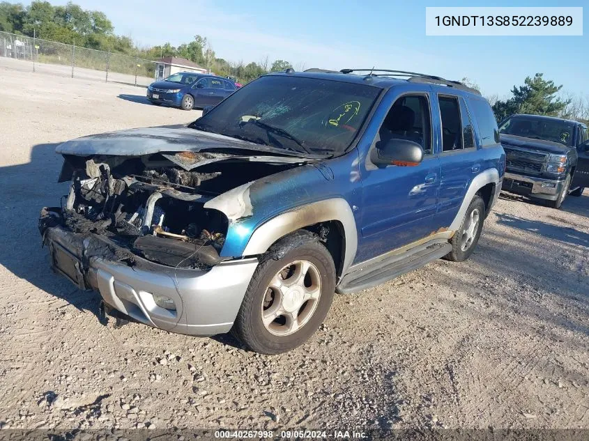 2005 Chevrolet Trailblazer Ls/Lt VIN: 1GNDT13S852239889 Lot: 40267998