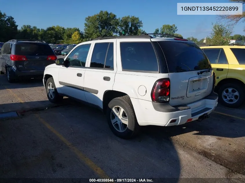 2005 Chevrolet Trailblazer Ls/Lt VIN: 1GNDT13S452220899 Lot: 40358546