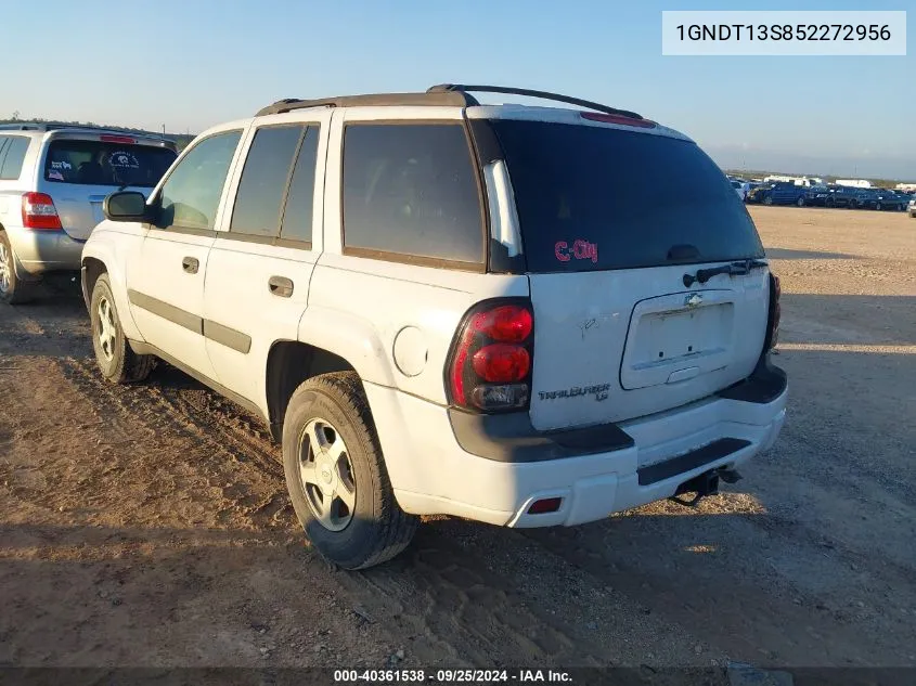 1GNDT13S852272956 2005 Chevrolet Trailblazer Ls