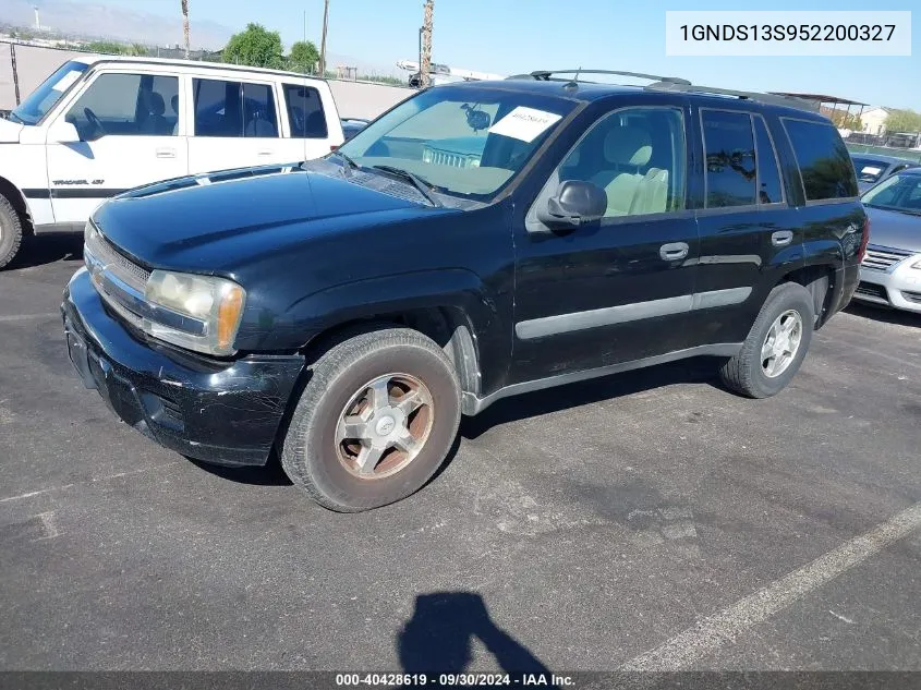 2005 Chevrolet Trailblazer Ls VIN: 1GNDS13S952200327 Lot: 40428619