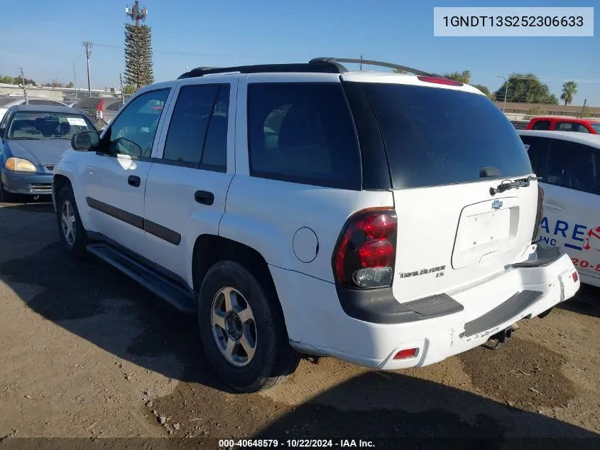 2005 Chevrolet Trailblazer Ls VIN: 1GNDT13S252306633 Lot: 40648579