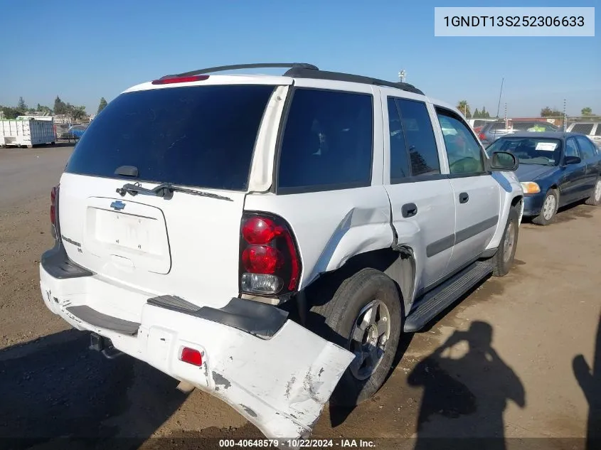 2005 Chevrolet Trailblazer Ls VIN: 1GNDT13S252306633 Lot: 40648579