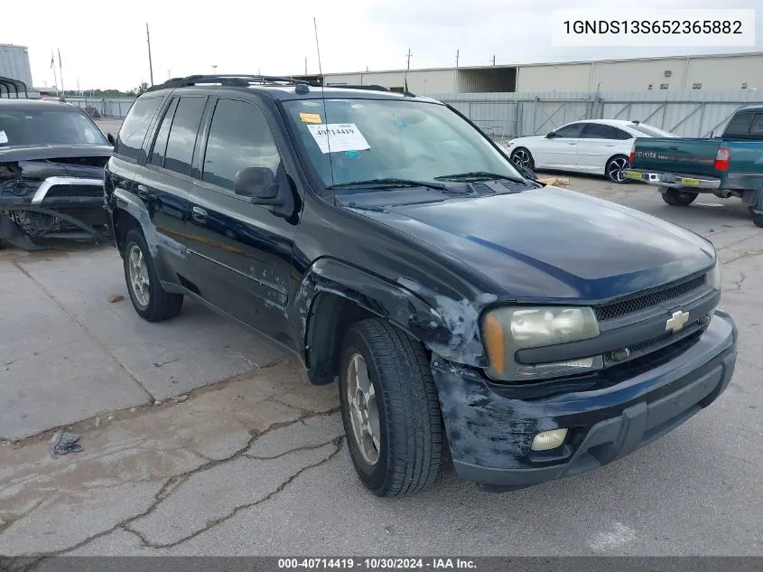 2005 Chevrolet Trailblazer Lt VIN: 1GNDS13S652365882 Lot: 40714419