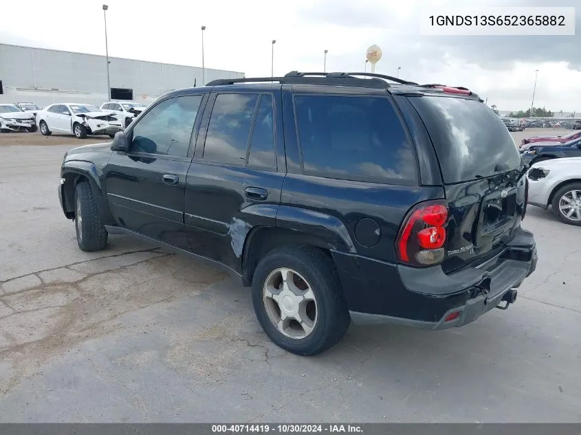 2005 Chevrolet Trailblazer Lt VIN: 1GNDS13S652365882 Lot: 40714419