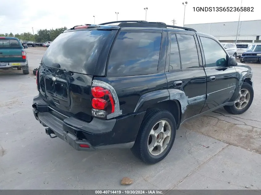 2005 Chevrolet Trailblazer Lt VIN: 1GNDS13S652365882 Lot: 40714419