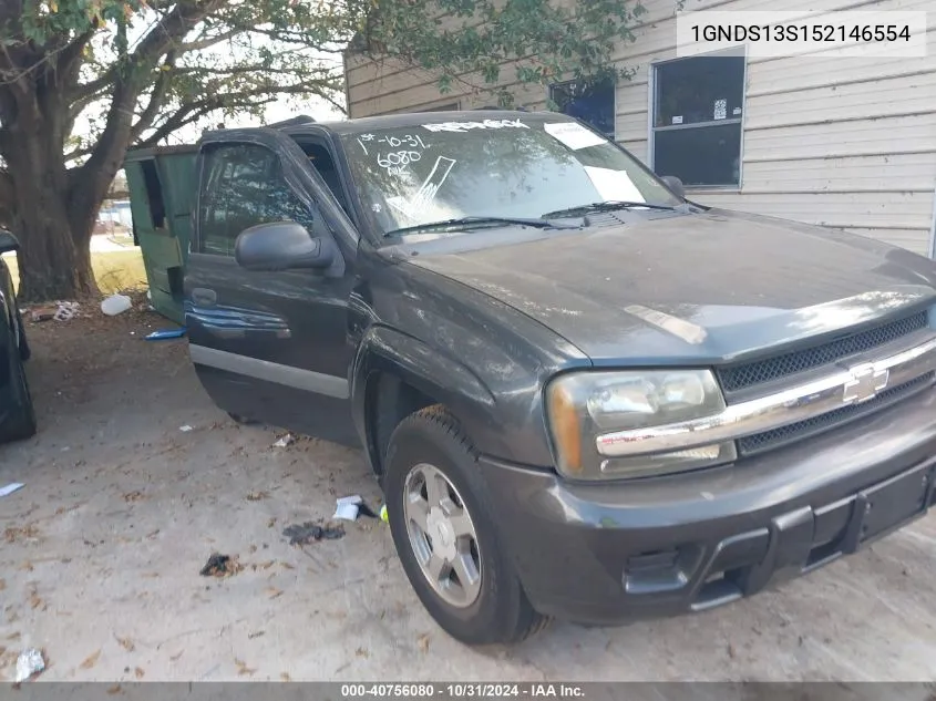 2005 Chevrolet Trailblazer Ls VIN: 1GNDS13S152146554 Lot: 40756080