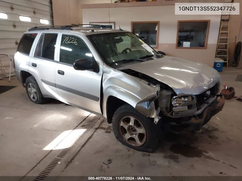 1GNDT13S552347726 2005 Chevrolet Trailblazer Ls