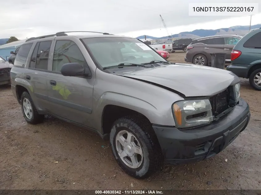 1GNDT13S752220167 2005 Chevrolet Trailblazer Ls