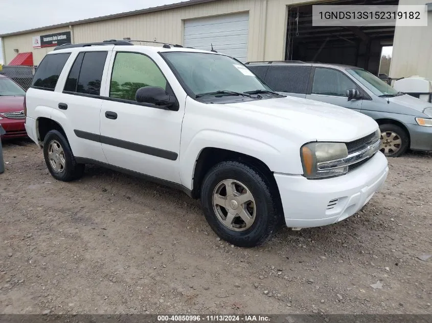 1GNDS13S152319182 2005 Chevrolet Trailblazer Ls