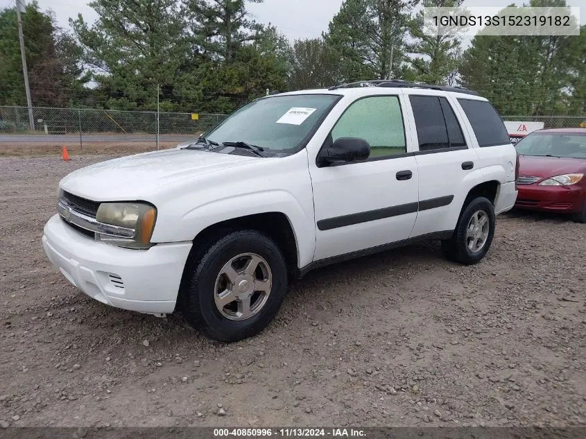 1GNDS13S152319182 2005 Chevrolet Trailblazer Ls