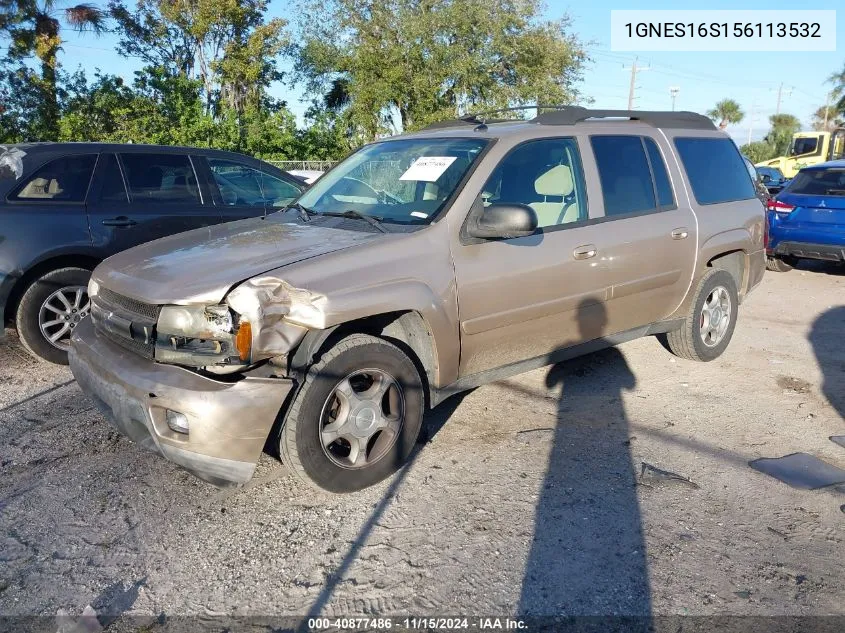 2005 Chevrolet Trailblazer Ext Lt VIN: 1GNES16S156113532 Lot: 40877486