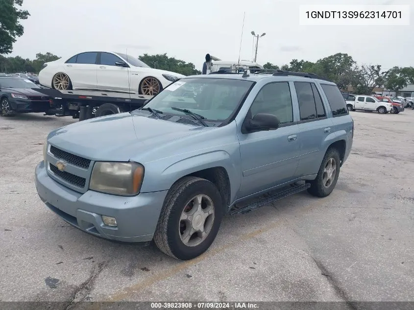 1GNDT13S962314701 2006 Chevrolet Trailblazer Lt