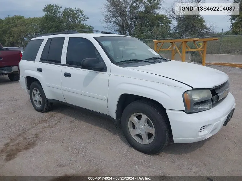 1GNDT13S462204087 2006 Chevrolet Trailblazer Ls