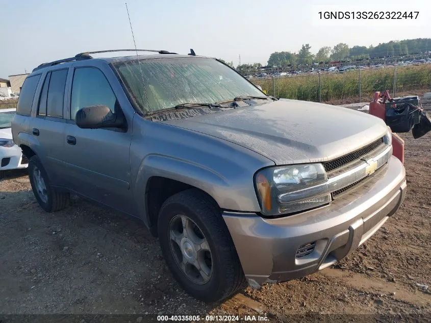 1GNDS13S262322447 2006 Chevrolet Trailblazer Ls/Lt